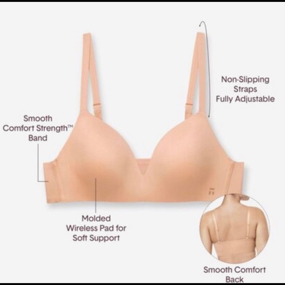 Tommy John NWT 2nd skin lightly lined wireless - Picture 6 of 6